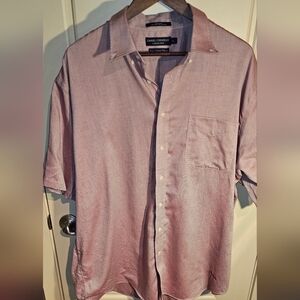 Daniel Cremieux Men's Pink Shirt